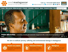 Tablet Screenshot of madagascar.co.uk